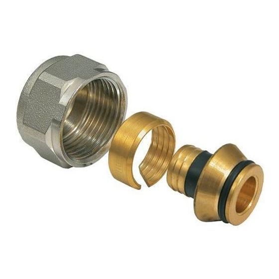 Multitubo Verschraubung f Eurokonus 16mmx3/4Z