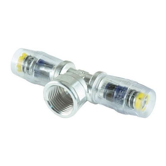 Multitubo Steck-T-Stück m IG 20x1/2Zx20mm