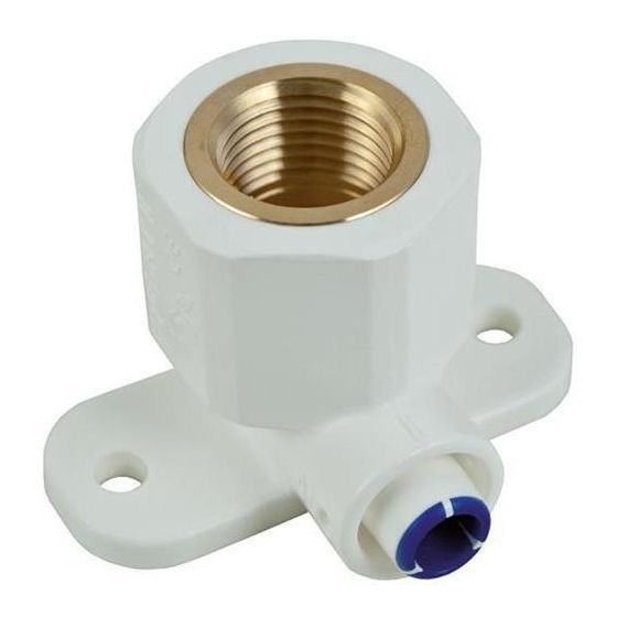 Multitubo Schweiß-Wandscheibe PE-RT m Flansch 20x1/2Z IG I 46mm