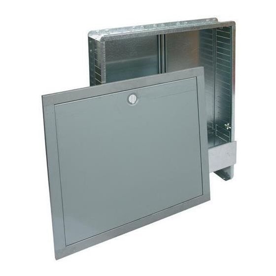 Multitubo Verteilerschrank Typ 3 Unterputz 725x705-775x110-150mm