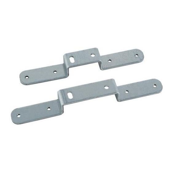 Multitubo Montageschiene Gemini gebogen Montageabstand 150mm