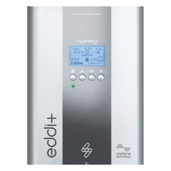 myenergi Verbrauchsregler eddi+ 16A3P02H, 3-phasig, mit LAN/WLAN, inkl. 3 CT-Klemmen