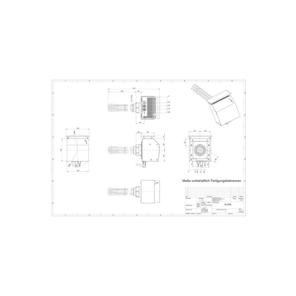 my PV Photovoltaik-Warmwasserbereitungsgerät ELWA, 2kW, 230V, 1 1/2" AG, 450mm Eintauchti... MYPV-12-0100 9120095460013 (Abb. 4)