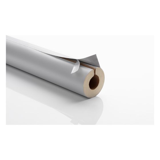 NMC Rohrisolierung Isotube 035, 60x51mm, Länge 1m, 100 Prozent GEG, Hellgrau, 3016377