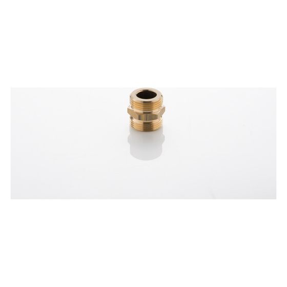 NMC Doppelnippel Aeroline Inox gerade, DN 32, 1 1/2