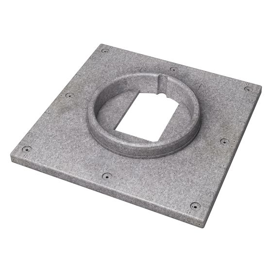 Novelan Wandadapterset WAQ 560 quadratisch, für Luft-Wasser-Inverter-Innengerät
