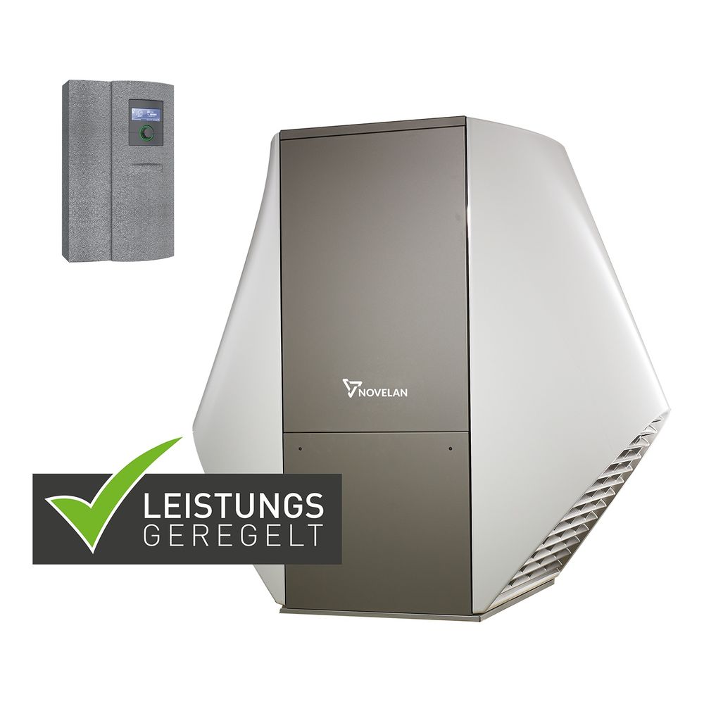 Novelan Luft/Wasser-Wärmepumpe LA 16.1HV-WR, 4,9kW bis 14,2kW bei A2/W35, R410A, ... NOVELAN-103649WR2101 4047492014876 (Abb. 1)
