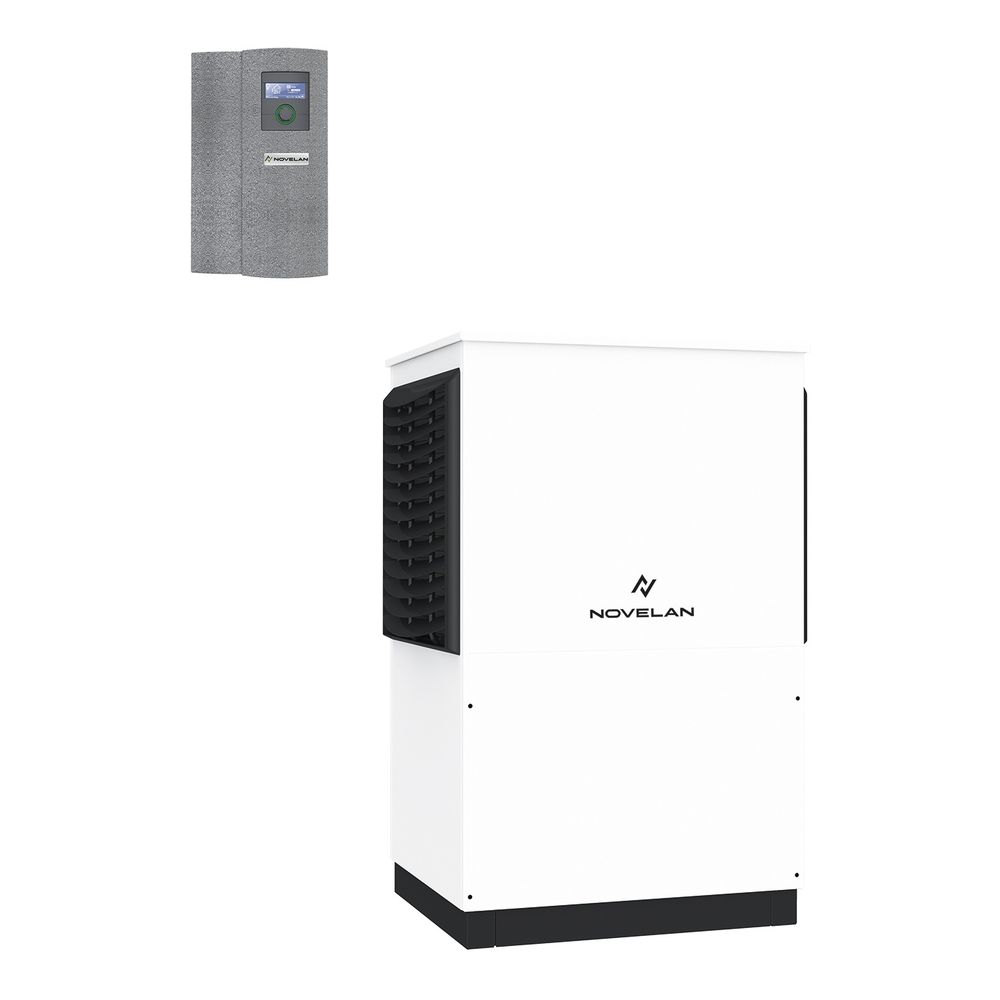 Novelan Luft/Wasser-Wärmepumpe LAV 8-WR, 2,6kW bis 6,4kW bei A2/W35, R410A, 230/4... NOVELAN-103776WR2141 4047492013411 (Abb. 1)