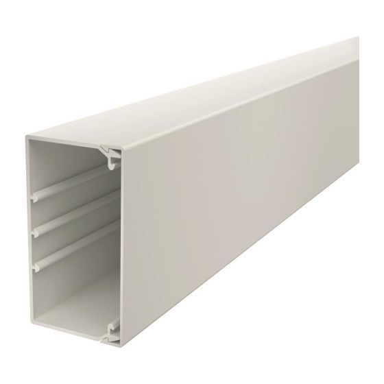 OBO Bettermann Leitungsführungskanal WDKH-60110RW, 60x108,5x2000mm, PC/ABS, Weiß
