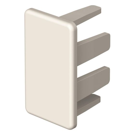 OBO Bettermann Endstück WDKH-E15030RW, 17x30mm, PC/ABS, Reinweiß, RAL9010
