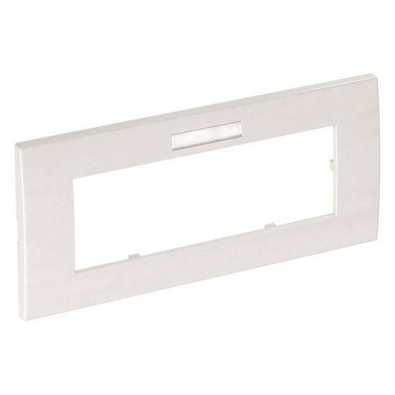 OBO Bettermann Abdeckrahmen Modul 45 AR45-BF3 RW, 84x185mm, Kunststoff, Weiß