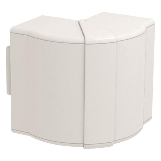 OBO Bettermann Außeneck GK-AH70130RW, 80-100 Grad, 139x73mm, PC/ABS, Reinweiß