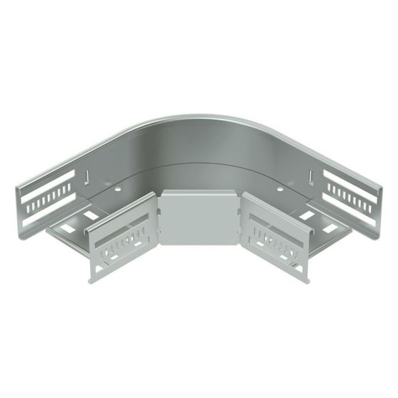 OBO Bettermann Bogen 90 Grad RB 90 610 FS, 60x100mm, Stahl, Zink
