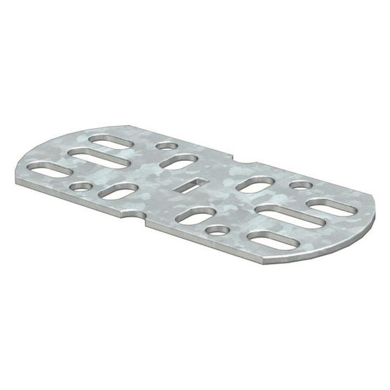OBO Bettermann Längs- und Winkelverbinder VF AZK, 45x100mm, Stahl, tauchfeuerverzinkt