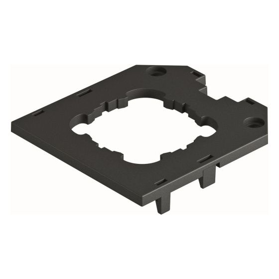 OBO Bettermann Abdeckplatte UT3 D1, 82,5mm, Polyamid, Schwarz