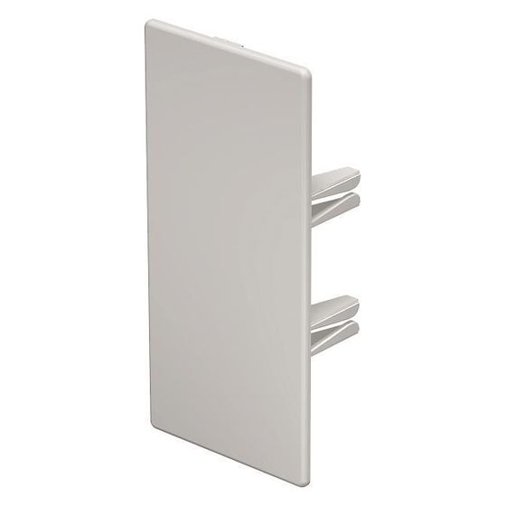 OBO Bettermann Endstück WDK HE60130RW, 60x130mm, PVC, Reinweiß RAL9010