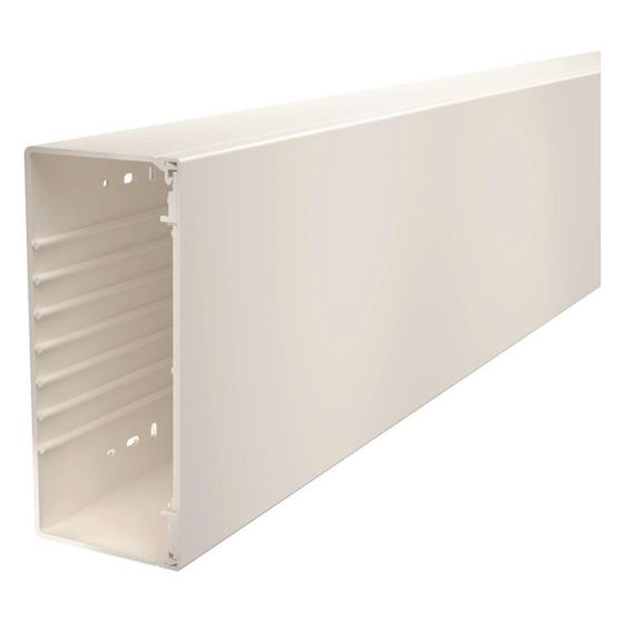 OBO Bettermann Wand- und Deckenkanal WDK100230RW, 100x230x2000mm, PVC, Weiß