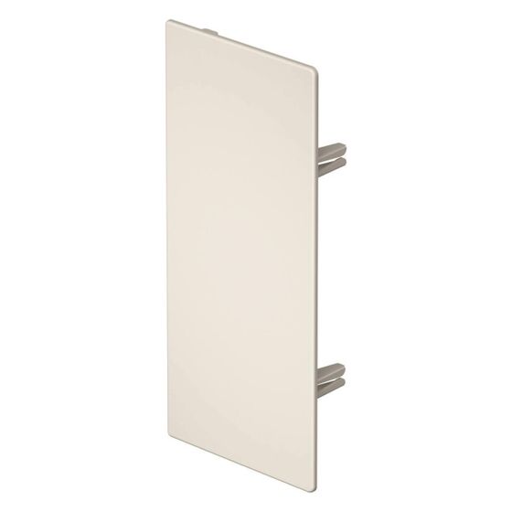 OBO Bettermann Endstück WDK HE100230RW, 100x230mm, PVC, Reinweiß