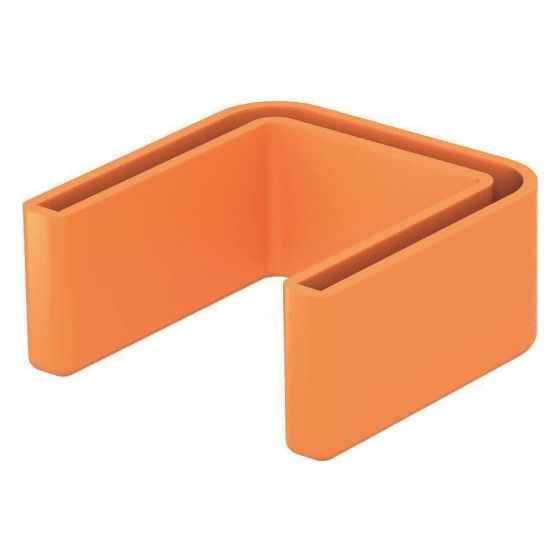 OBO Bettermann Schutzkappe US 5 KS, 25x50mm, Kunststoff, Pastellorange, 6338462
