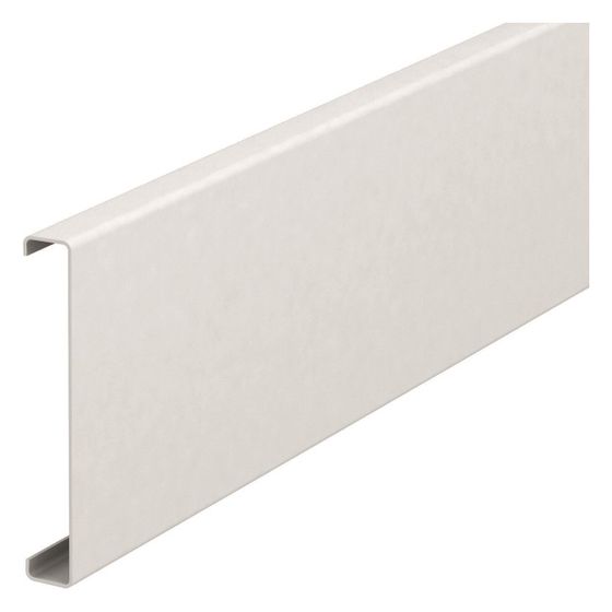 OBO Bettermann Geräteeinbaukanal-Oberteil GS-OTRW, 76,5x2000mm, Stahl, Reinweiß