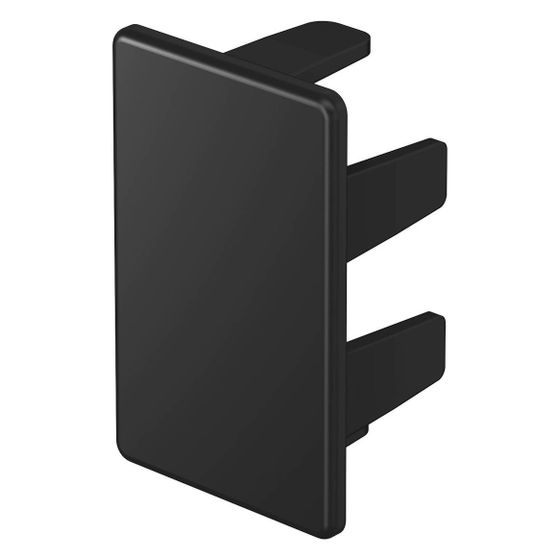 OBO Bettermann Endstück WDK HE25040SW, 25x40mm, PVC, Schwarz