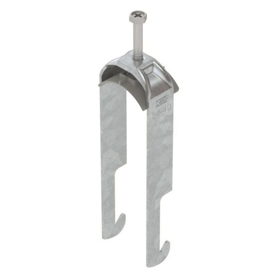 OBO Bettermann Bügelschelle 2056 2f, 34-40mm, Stahl, feuerverzinkt