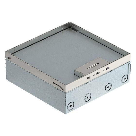 OBO Bettermann Geräteeinsatz UDHOME9 2V GB V, 246x246mm, Edelstahl