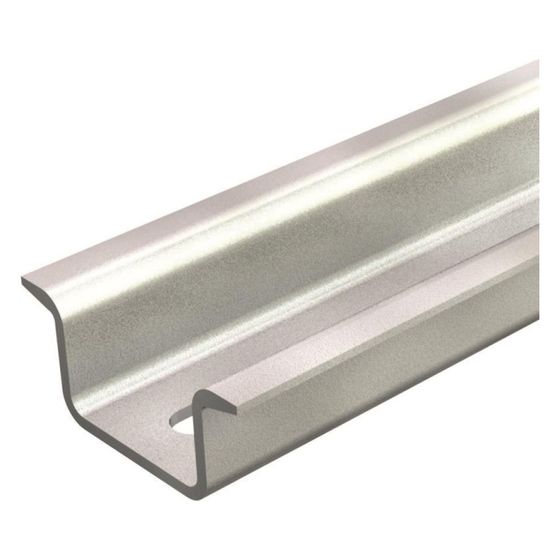 OBO Bettermann Hutprofilschiene 2069 15, 2000x35x15mm, Stahl, galvanisch verzinkt