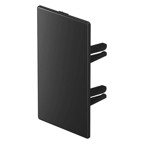 OBO Bettermann Endstück WDK HE60110SW, 60x110mm, PVC, Schwarz