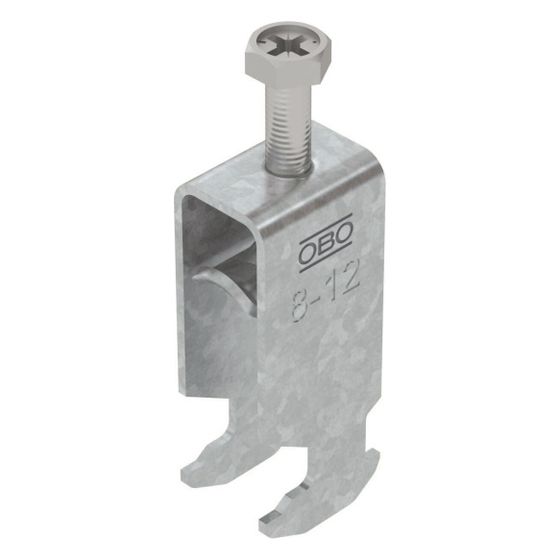 OBO Bettermann Bügelschelle 2056 2-fach, 8-12mm, Stahl, feuerverzinkt, 1186003