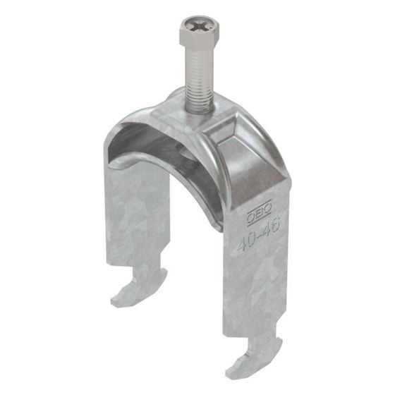 OBO Bettermann Bügelschelle 2056 BS-H1-M-46, 40-46mm, Stahl, feuerverzinkt
