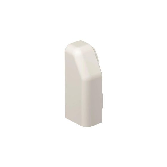 OBO Bettermann Endstück-Sockelleistenkanal SL ESli2050, 52mm, PVC, Reinweiß