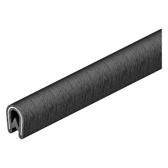 OBO Bettermann Kantenschutzband KSB 2 PVC, 10m 6,5x10mm, Kunststoff, schwarz