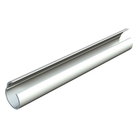 OBO Bettermann Quick-Pipe 2953 M32, M32 x 2000mm, PVC, Lichtgrau RAL7035