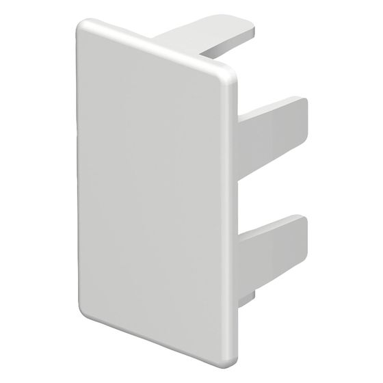 OBO Bettermann Endstück WDK/HE 25040, 25x40mm, Kunststoff, Reinweiß