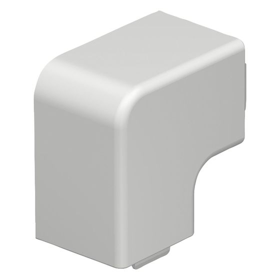 OBO Bettermann Flachwinkelhaube WDK/HF 30030, 30x30mm, Lichtgrau