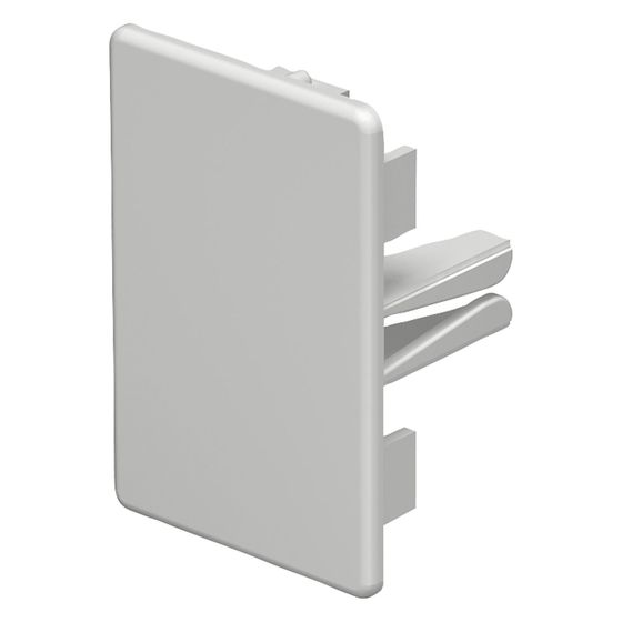 OBO Bettermann Endstück WDK/HE 40060, 40x60mm, Kunststoff, Lichtgrau