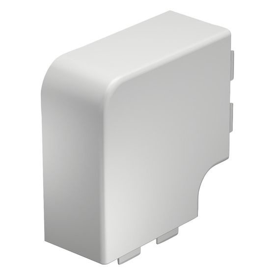 OBO Bettermann Flachwinkelhaube WDK/HF 60110, 60x110mm, 90 Grad, PVC, Reinweiß
