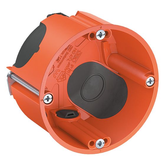 OBO Bettermann Gerätedose HG 47-L rund, 68mm, 47mm, Kunststoff, Orange