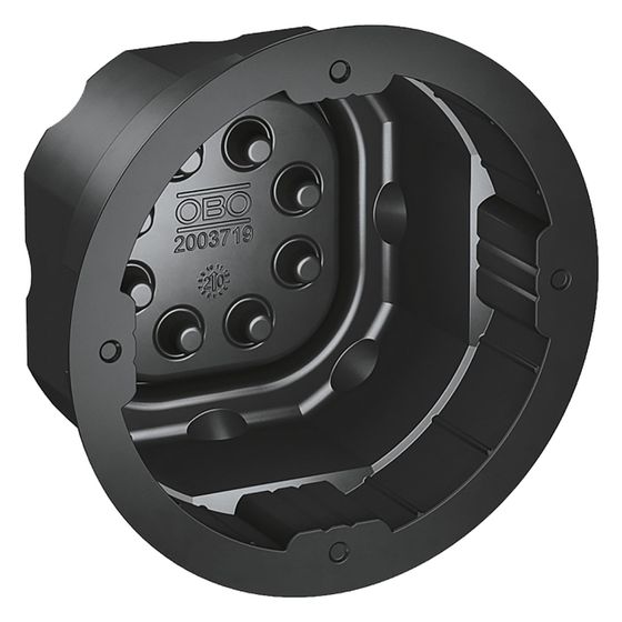 OBO Bettermann Dichteinsatz ZA 60-DE, 68mm, Kunststoff, Schwarz