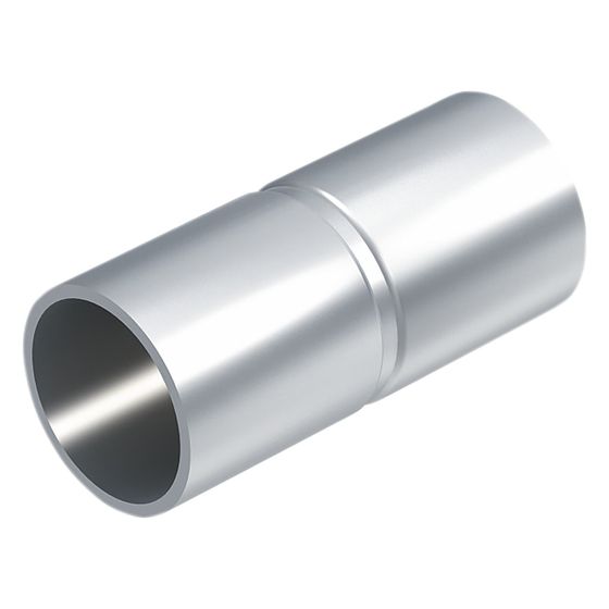 OBO Bettermann Alumuffe SV40W ALU, M40, 70mm, Aluminium, Grau