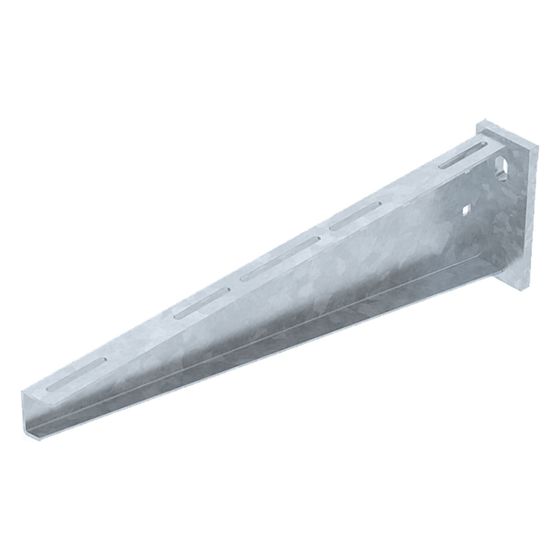 OBO Bettermann Wand- und Stielausleger AW 55 41 FT, 130x410x50mm, Stahl, Zink