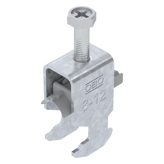 OBO Bettermann Bügelschelle 2056 BS-H1-K-12 FT, 8-12mm, Stahl, feuerverzinkt