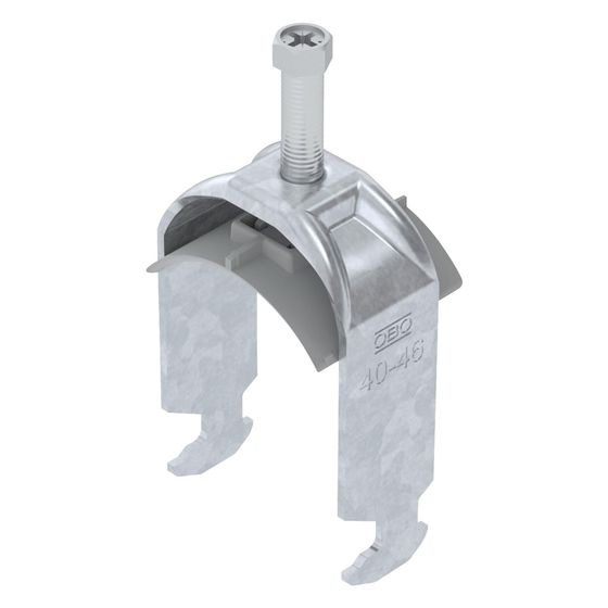 OBO Bettermann Bügelschelle 2056 BS-H1-K-46 FT, 40-46mm, Stahl, feuerverzinkt
