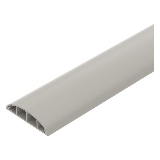 OBO Bettermann Bodenkanal BK 1874, 2000x74,3x18mm, Kunststoff, Steingrau