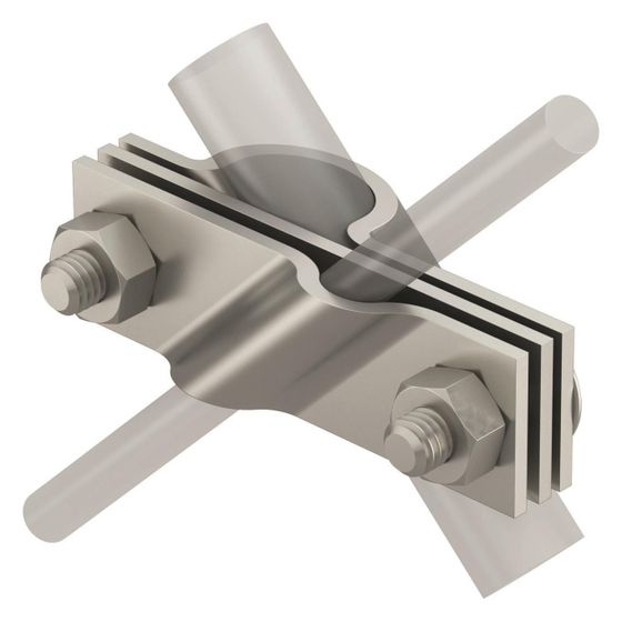 OBO Bettermann Anschlusslasche 2760 20, 20mm, 8-10mm, Edelstahl 316