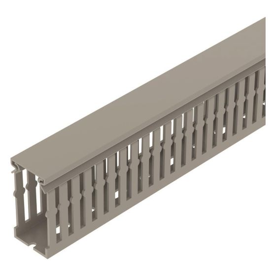 OBO Bettermann Verdrahtungskanal METRA VDK 6030, 60x30x2000mm, PVC, Grau
