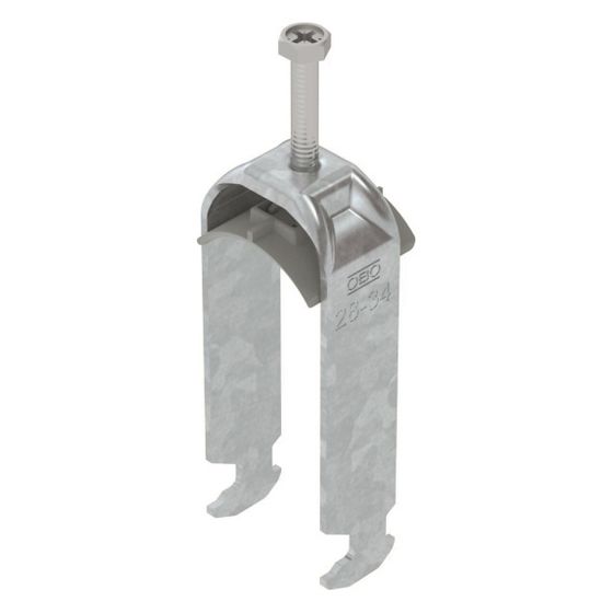 OBO Bettermann Bügelschelle 2056 BS-H2-K-34, 28-34mm, Stahl, feuerverzinkt