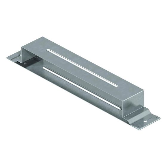 OBO Bettermann Verbindungslasche VL35038E, 350mm Kanalbreite 38mm Kanalhöhe, Stahl, verzinkt