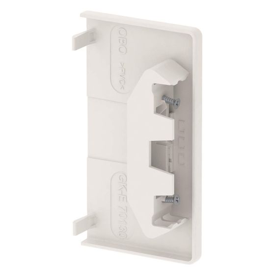 OBO Bettermann Endstück GKH GKH-E70130RW, 70x130mm, PC/ABS, Reinweiß